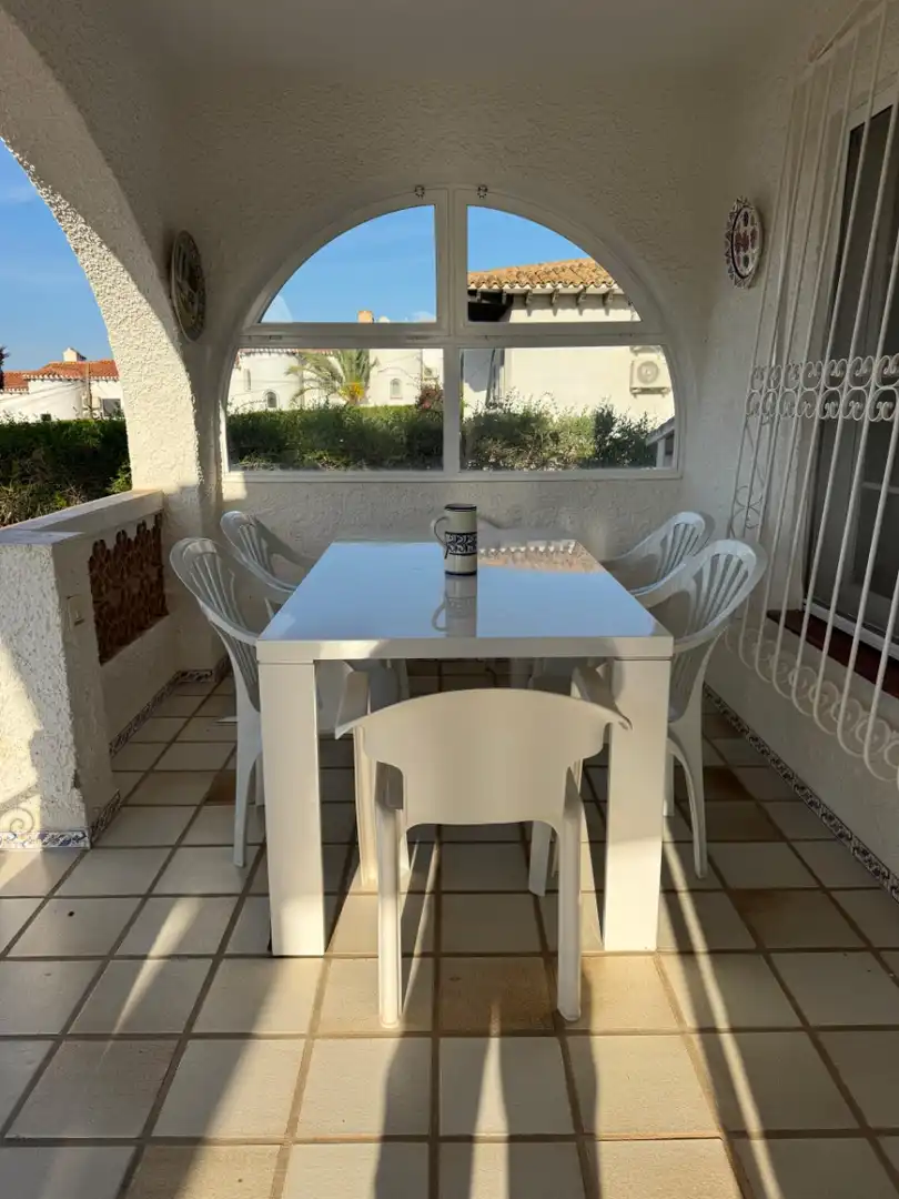 Terrasse von Haus oder Chalet zur Miete in L'Alfàs del Pi mit Klimaanlage, Heizung und Privatgarten