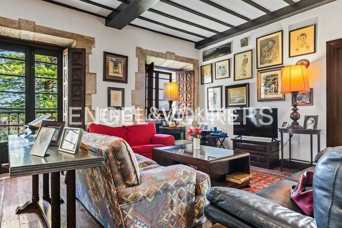 Living room of Houses for sale in Villaviciosa  with Heating, Private garden and Parquet flooring