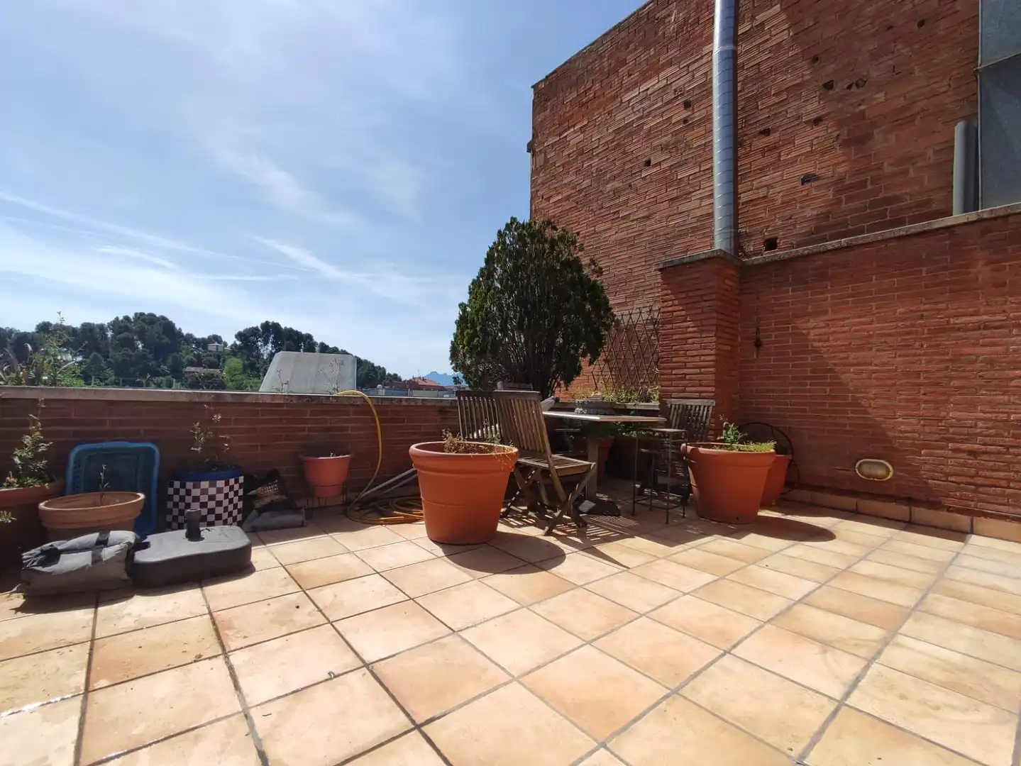 Terraza de Dúplex de alquiler en Manresa con Calefacción, Terraza y Trastero