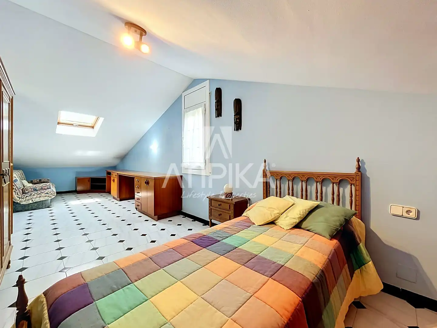 Dormitori de Casa o xalet en venda en Sant Pere de Ribes amb Piscina