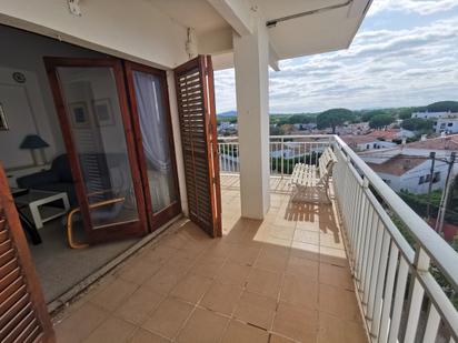 Balcony of Apartment for sale in L'Escala  with Terrace, Storage room and Furnished