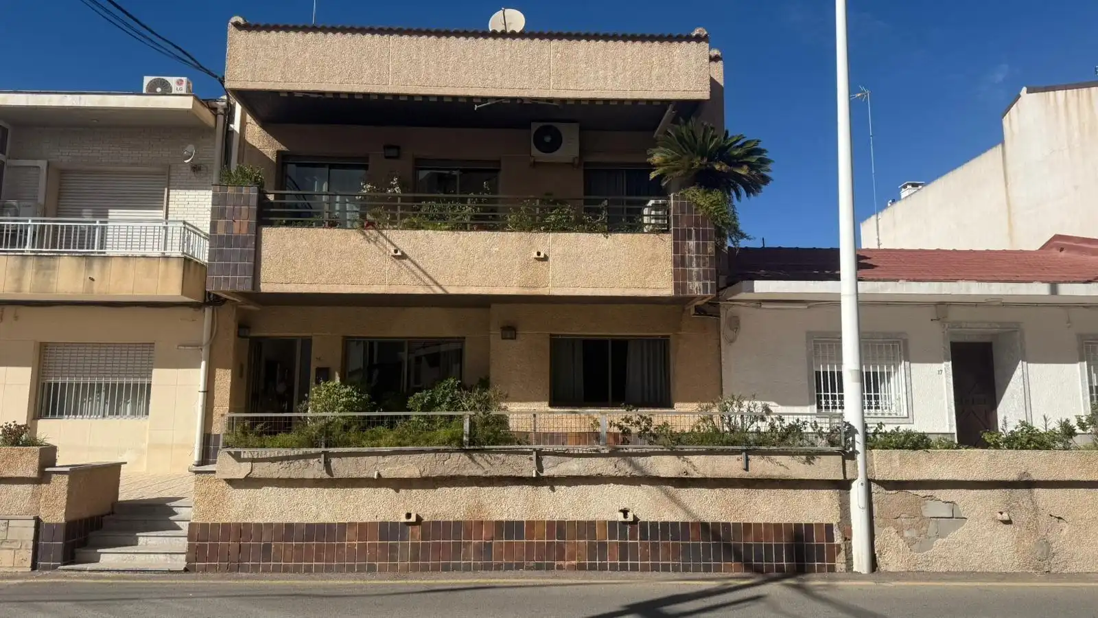 Exterior view of Houses for sale in San Pedro del Pinatar  with Furnished
