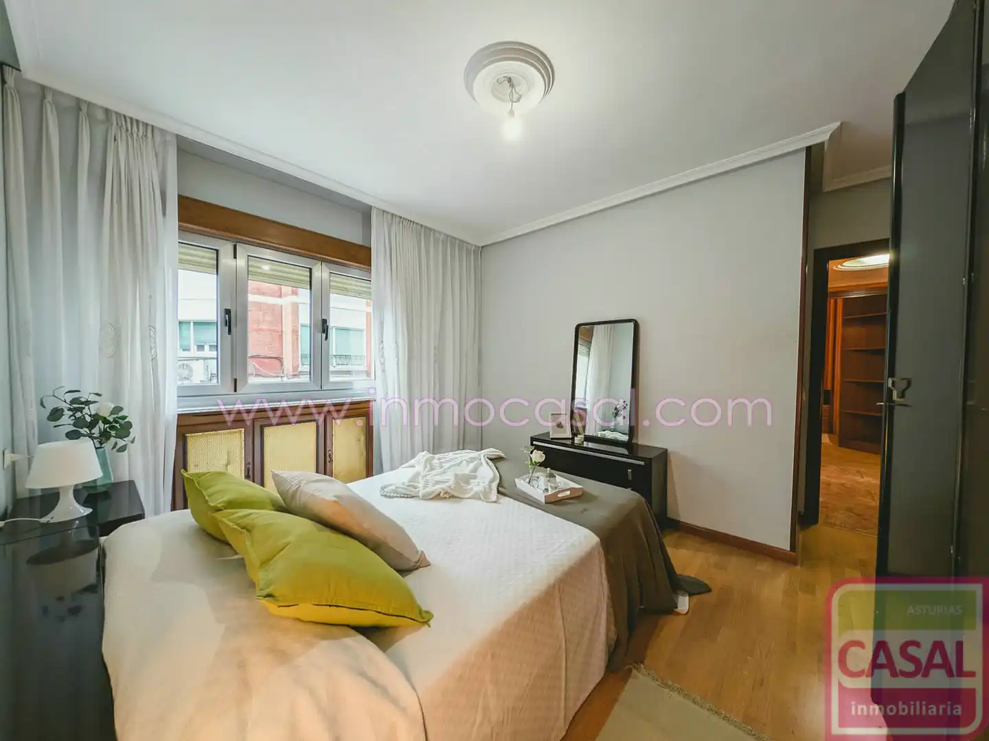 Bedroom of Flat for sale in Mieres (Asturias)  with Heating, Storage room and Furnished