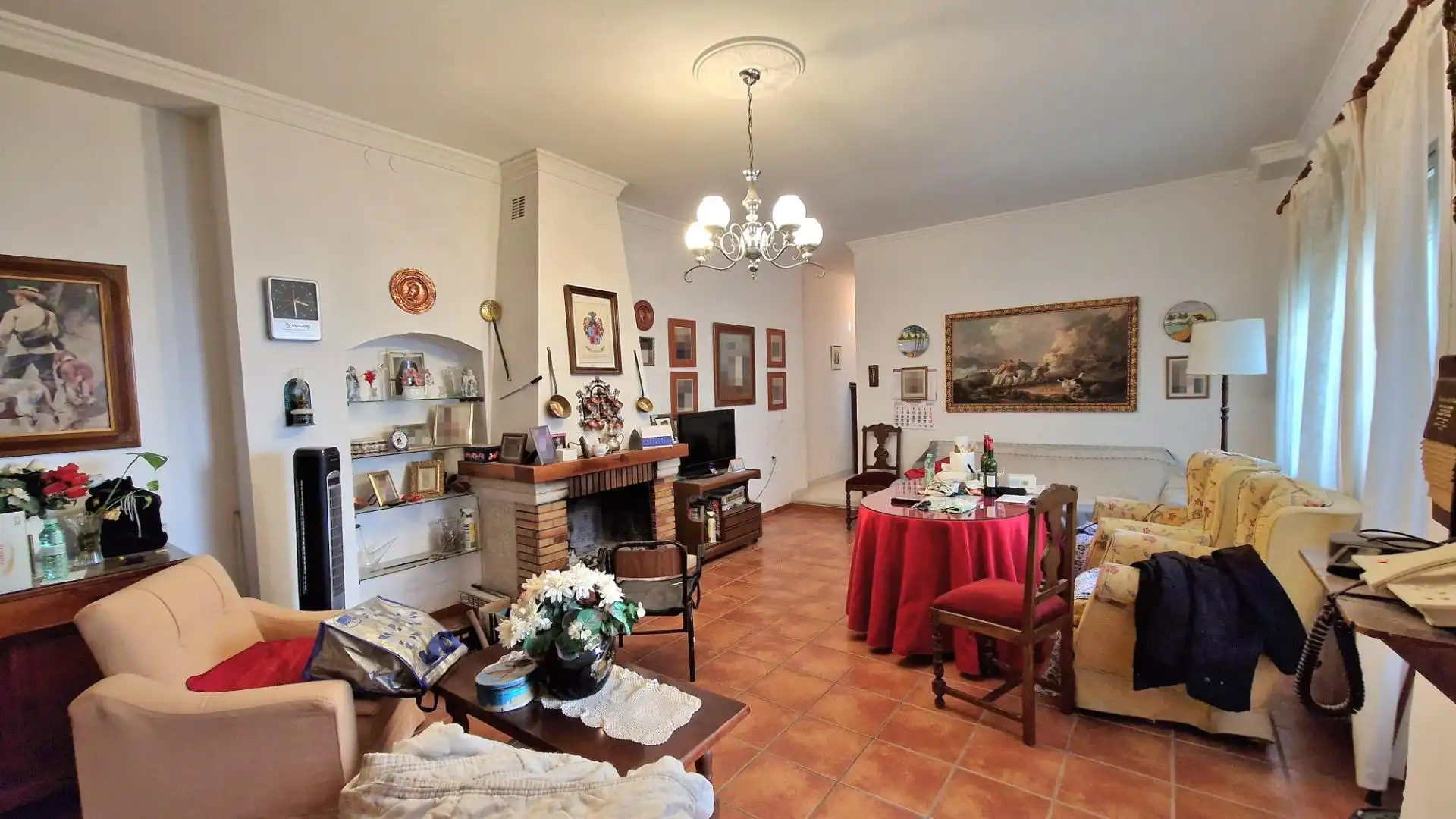 Sala de estar de Casa adosada en venta en Antequera con Terraza y Trastero