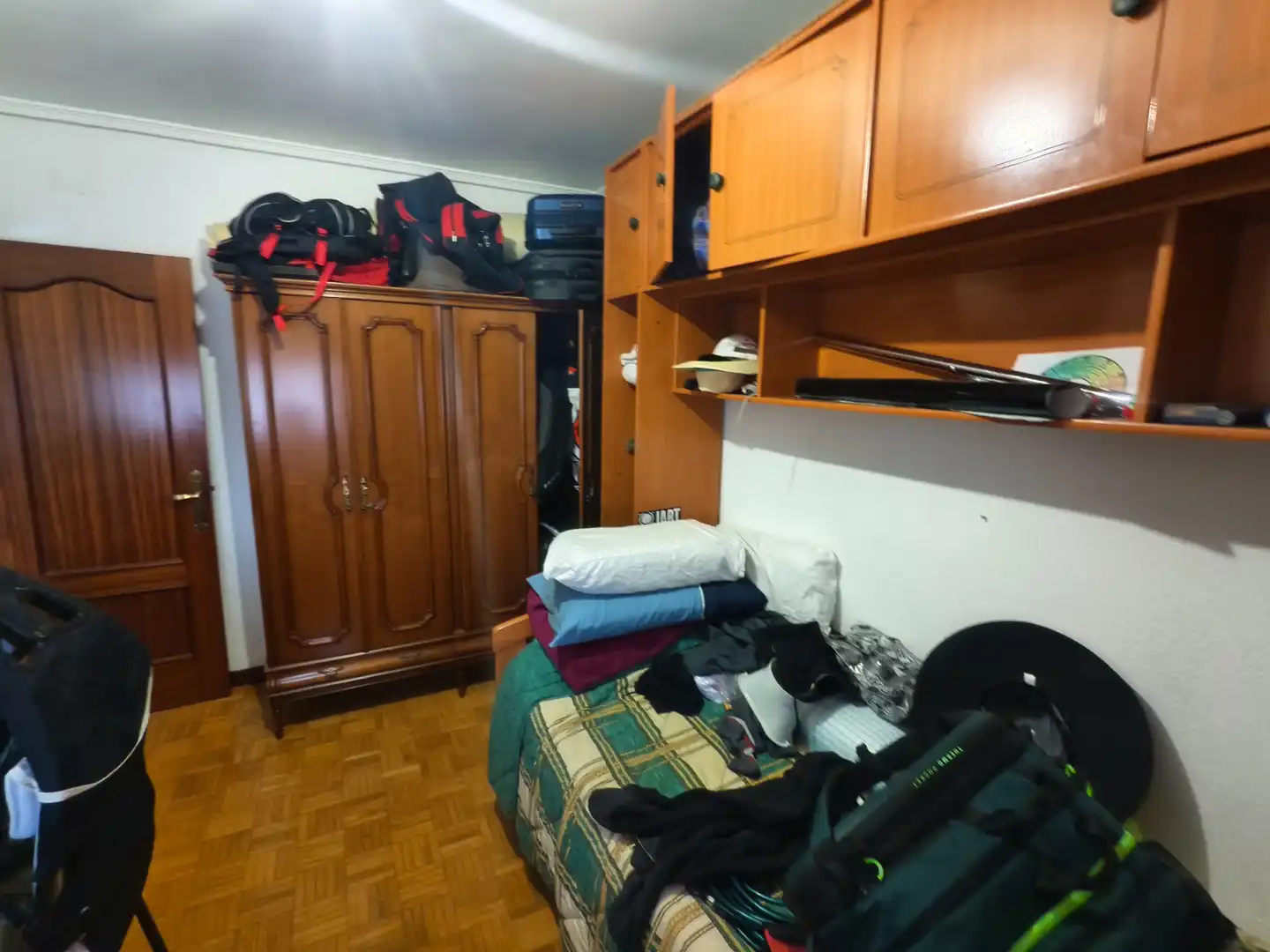 Bedroom of Flat for sale in Villamuriel de Cerrato  with Heating, Storage room and Furnished