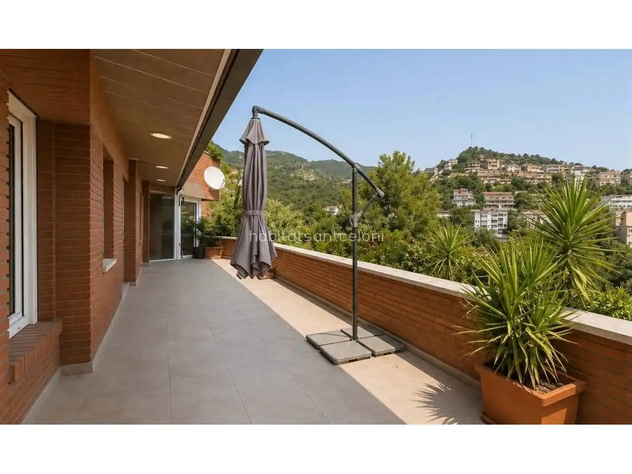 Terrasse von Wohnung zur Miete in Sitges mit Klimaanlage, Heizung und Terrasse