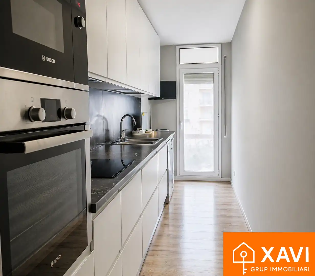 Küche von Wohnung zum Verkauf in Igualada mit Klimaanlage, Heizung und Parkett