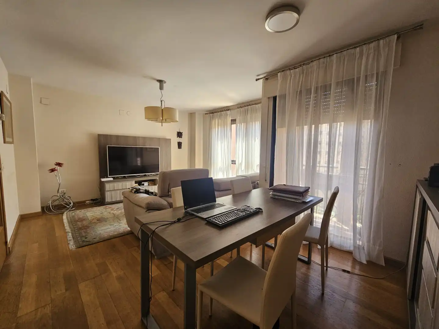 Sala d'estar de Pis en venda en Castellón de la Plana / Castelló de la Plana amb Aire condicionat, Calefacció i Jardí privat