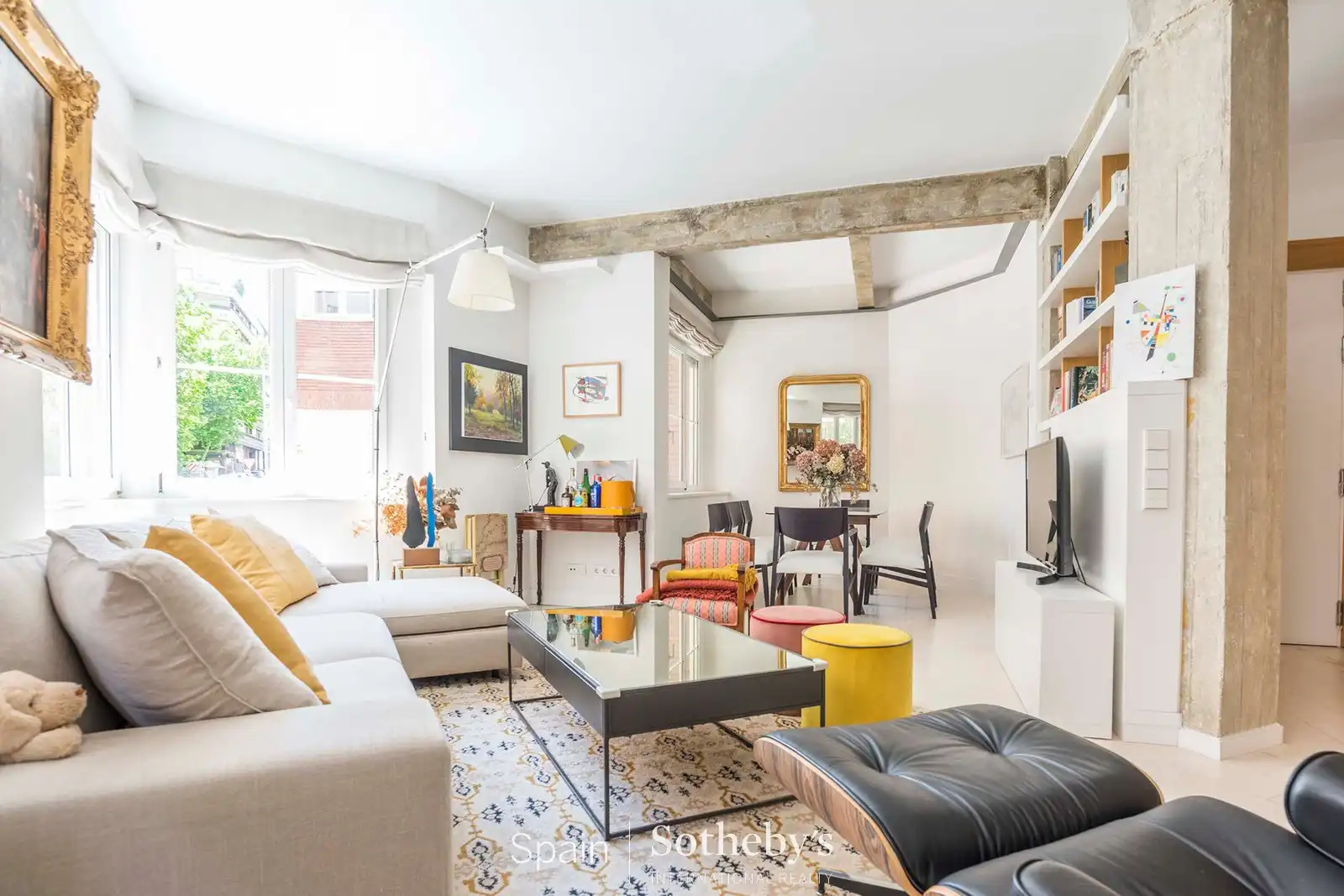 Wohnzimmer von Wohnungen zum Verkauf in Madrid mit Klimaanlage, Heizung und Abstellraum