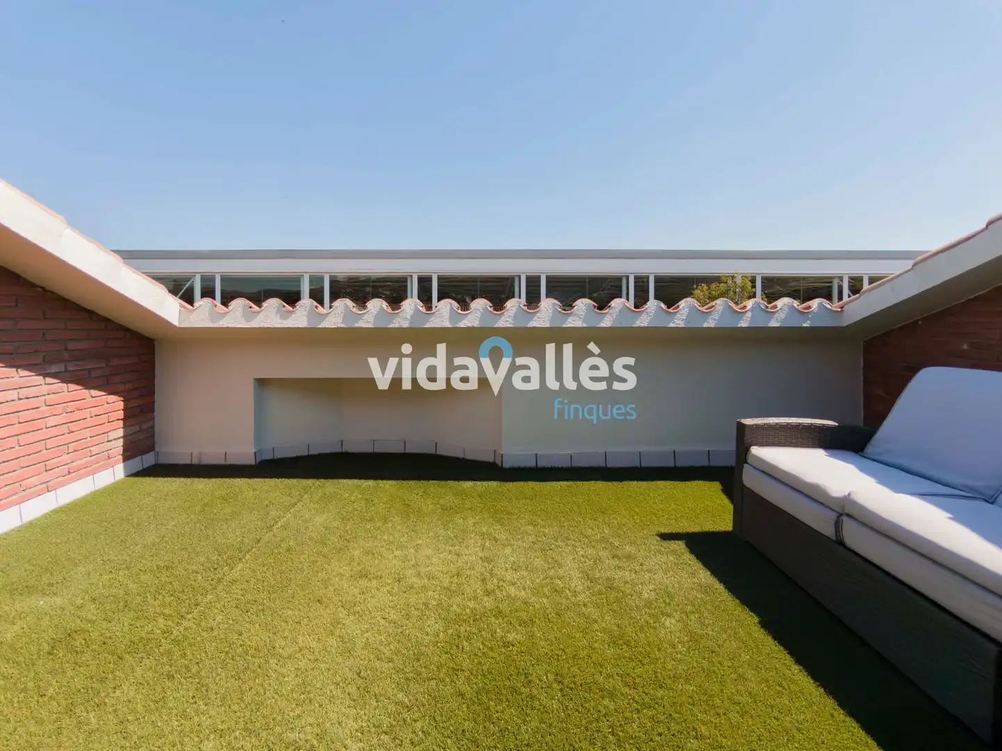 Terraza de Casa adosada en venta en Premià de Mar con Aire acondicionado, Calefacción y Jardín privado