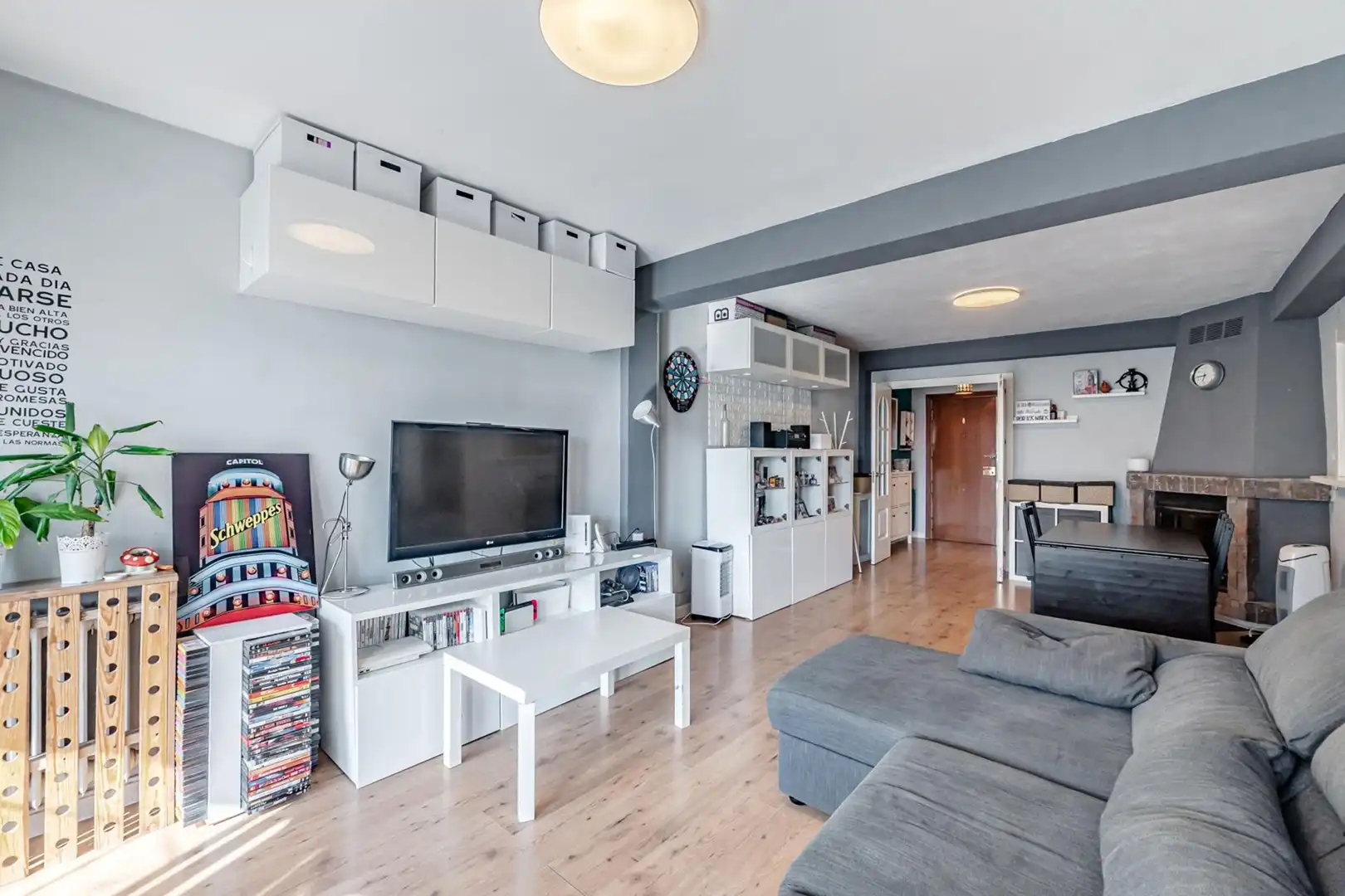 Sala de estar de Piso en venta en Móstoles con Calefacción, Jardín privado y Terraza