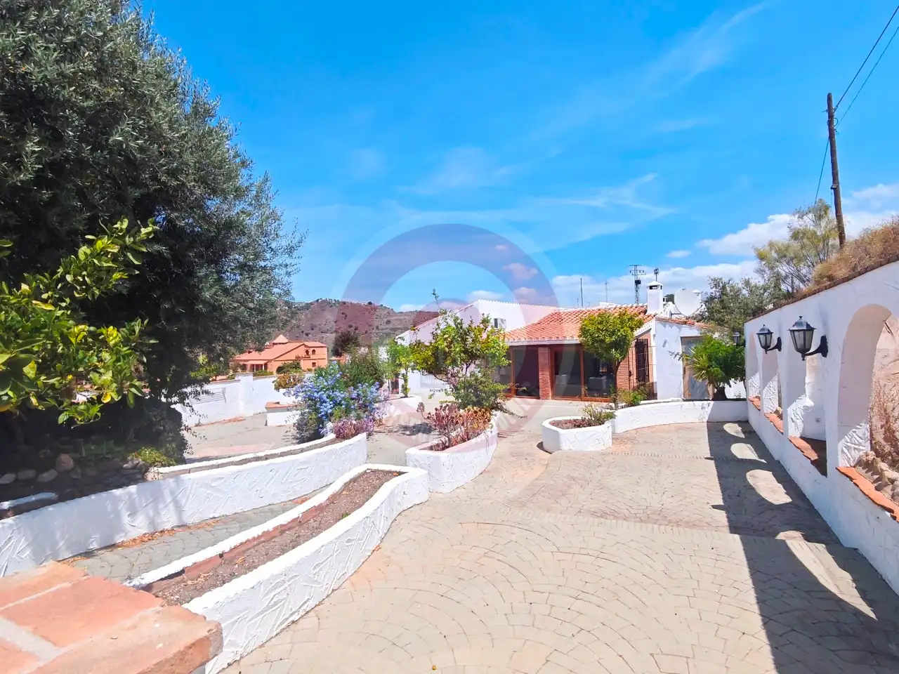 Exterior view of Houses for sale in Viñuela  with Private garden, Terrace and Swimming Pool