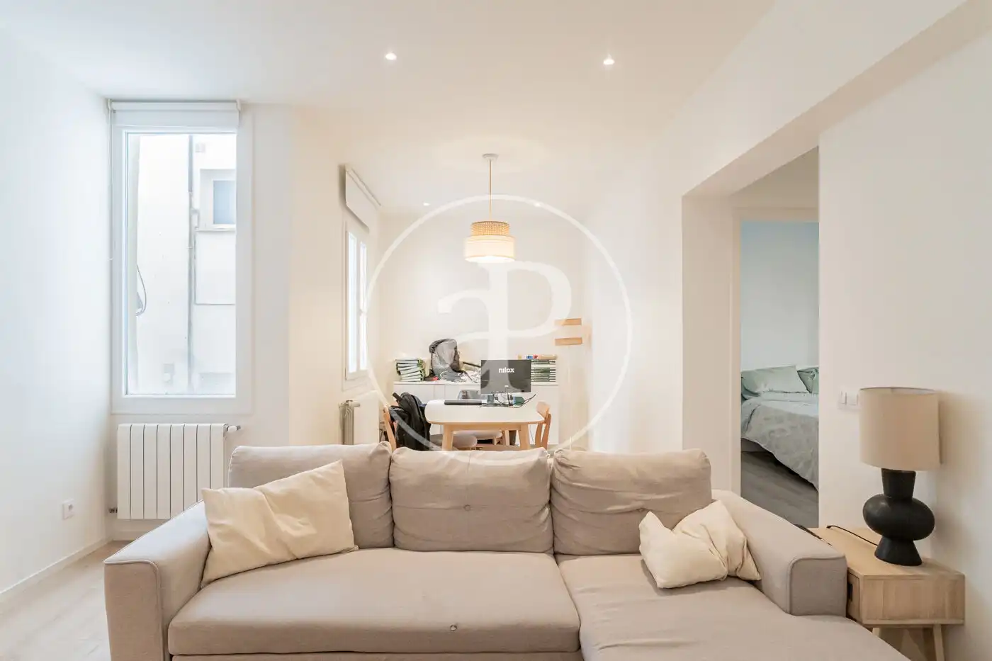 Living room of Flat for sale in Madrid  with Heating and Furnished