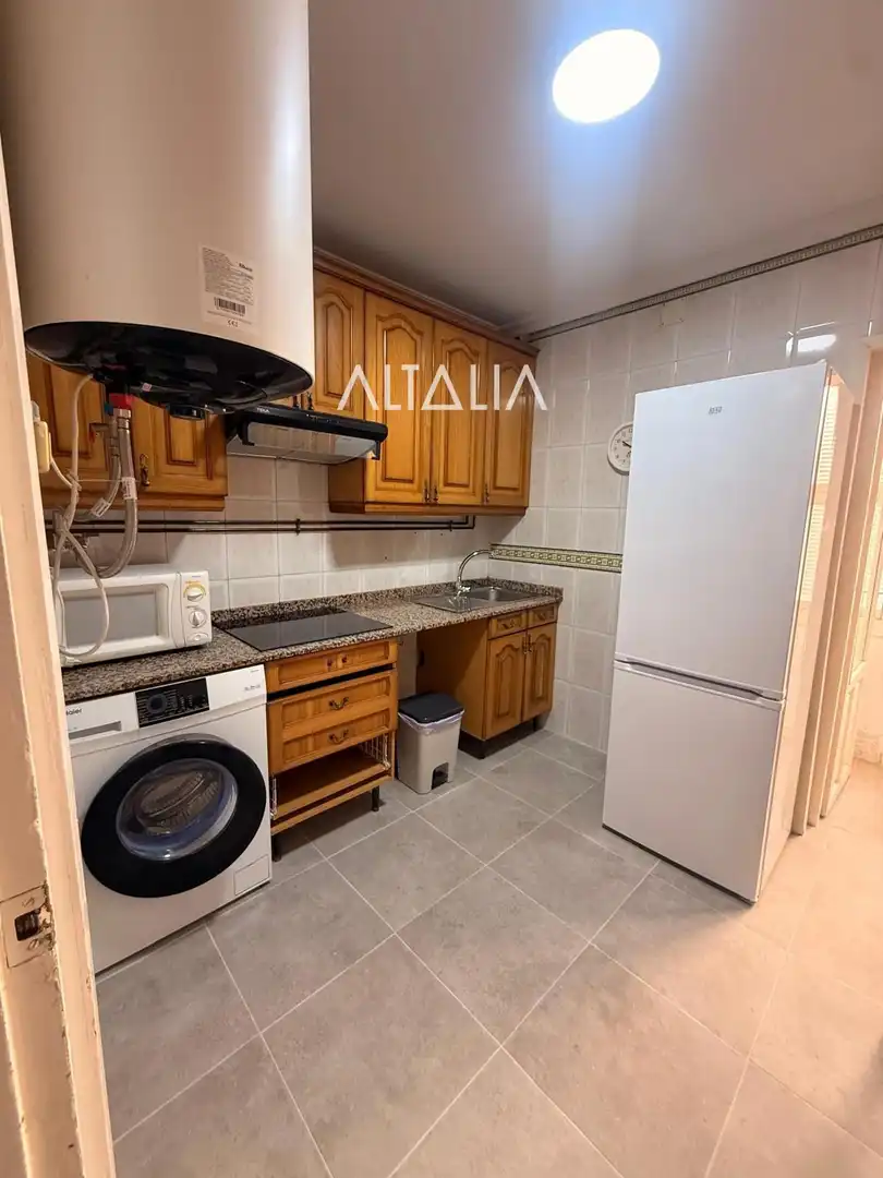Kitchen of Flat for rent in Cuenca  with Heating, Terrace and Storage room