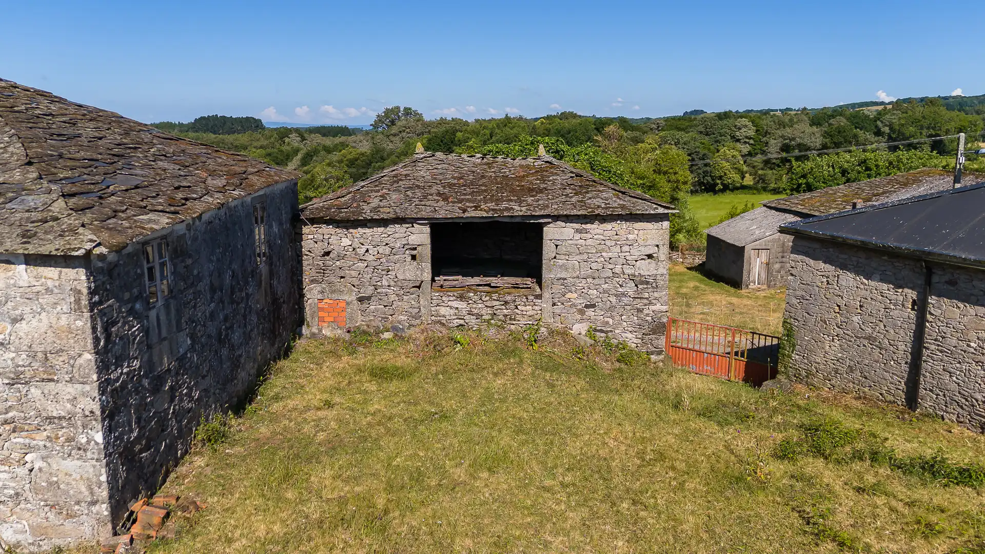 Vista exterior de Finca rústica en venda en Lugo
