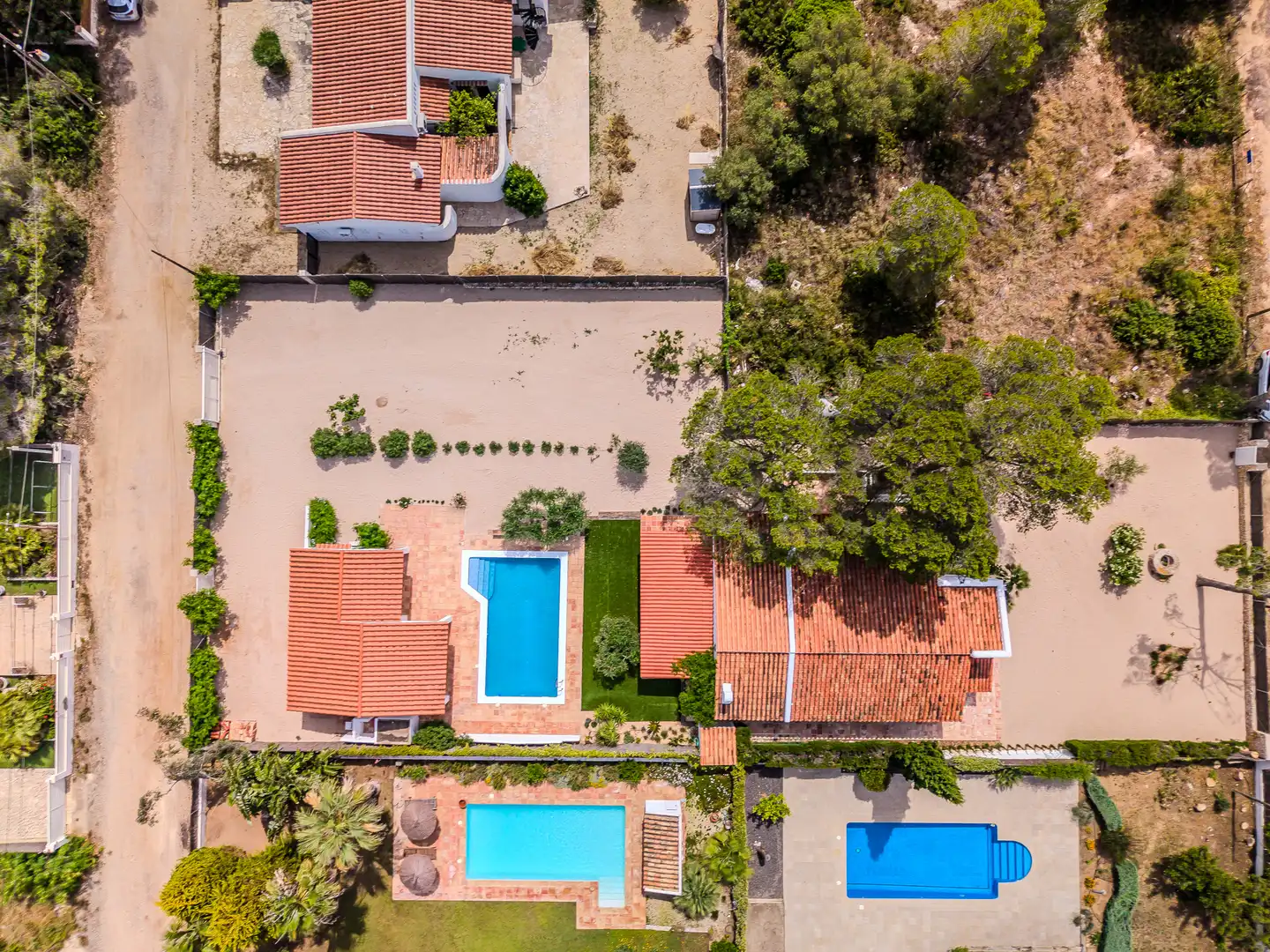 Swimming pool of Houses for sale in L'Ametlla de Mar   with Air Conditioner, Heating and Private garden