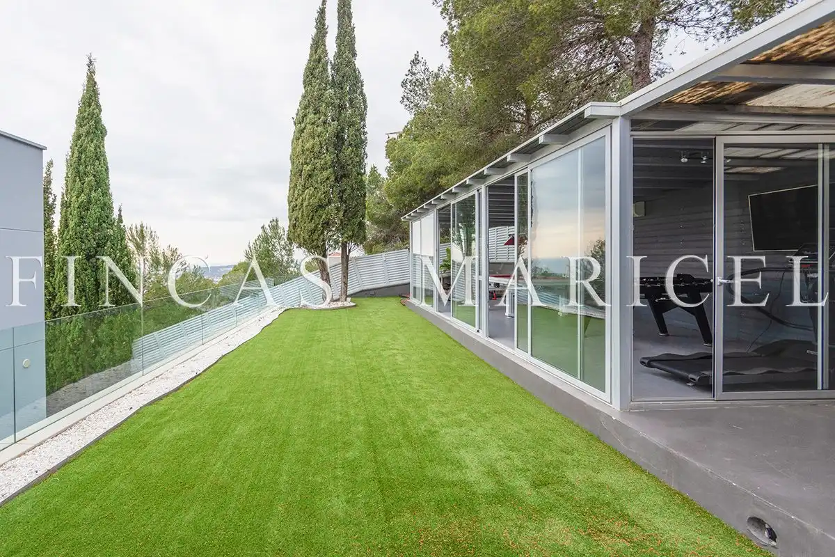 Terraza de Casa o chalet en venta en Sitges con Aire acondicionado, Calefacción y Jardín privado