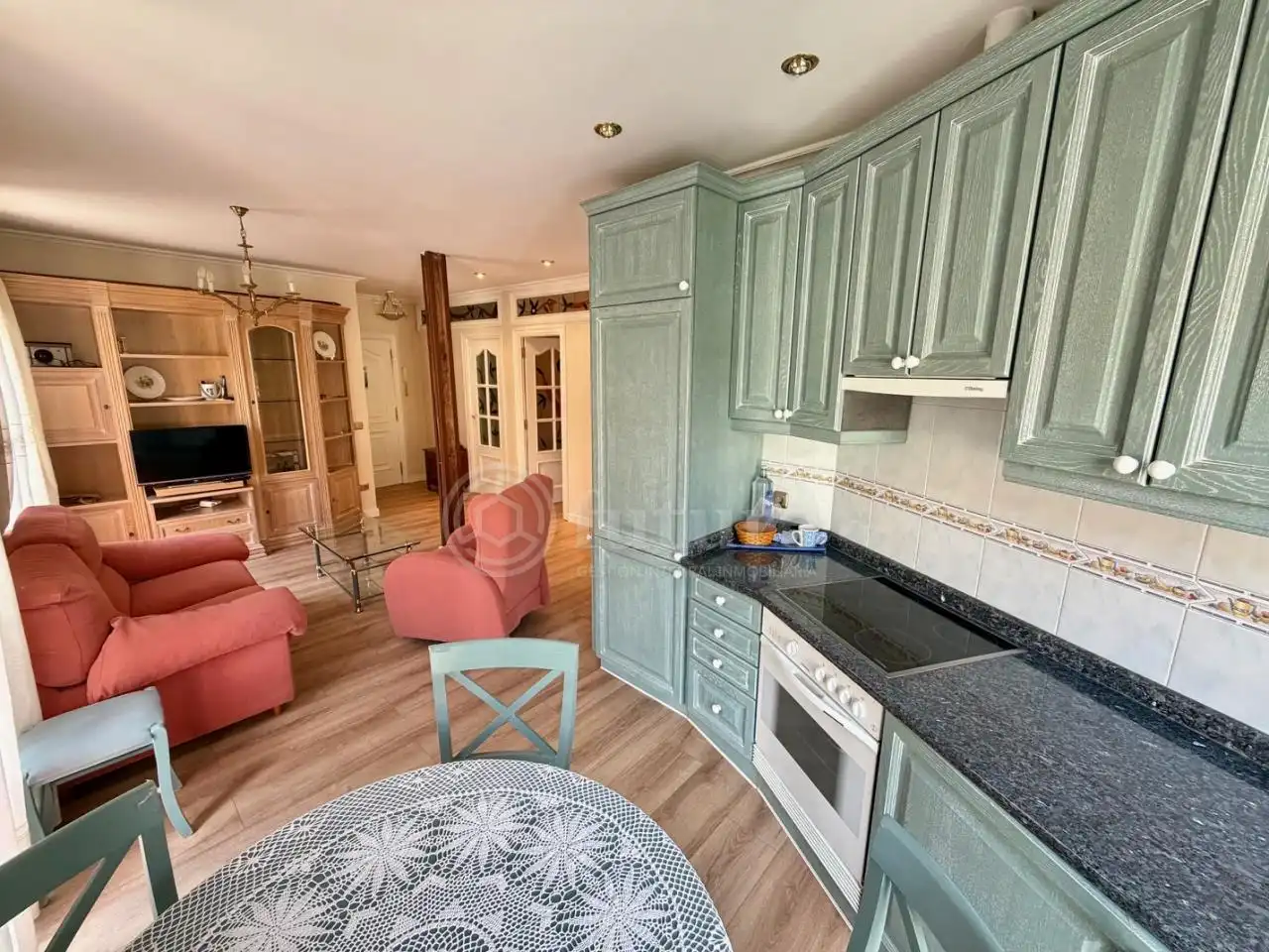 Cocina de Piso de alquiler en Salamanca con Amueblado y Balcón