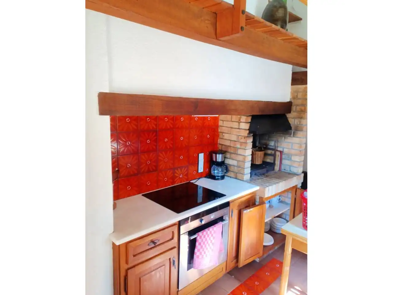Cuina de Casa o xalet en venda en La Vall de Bianya