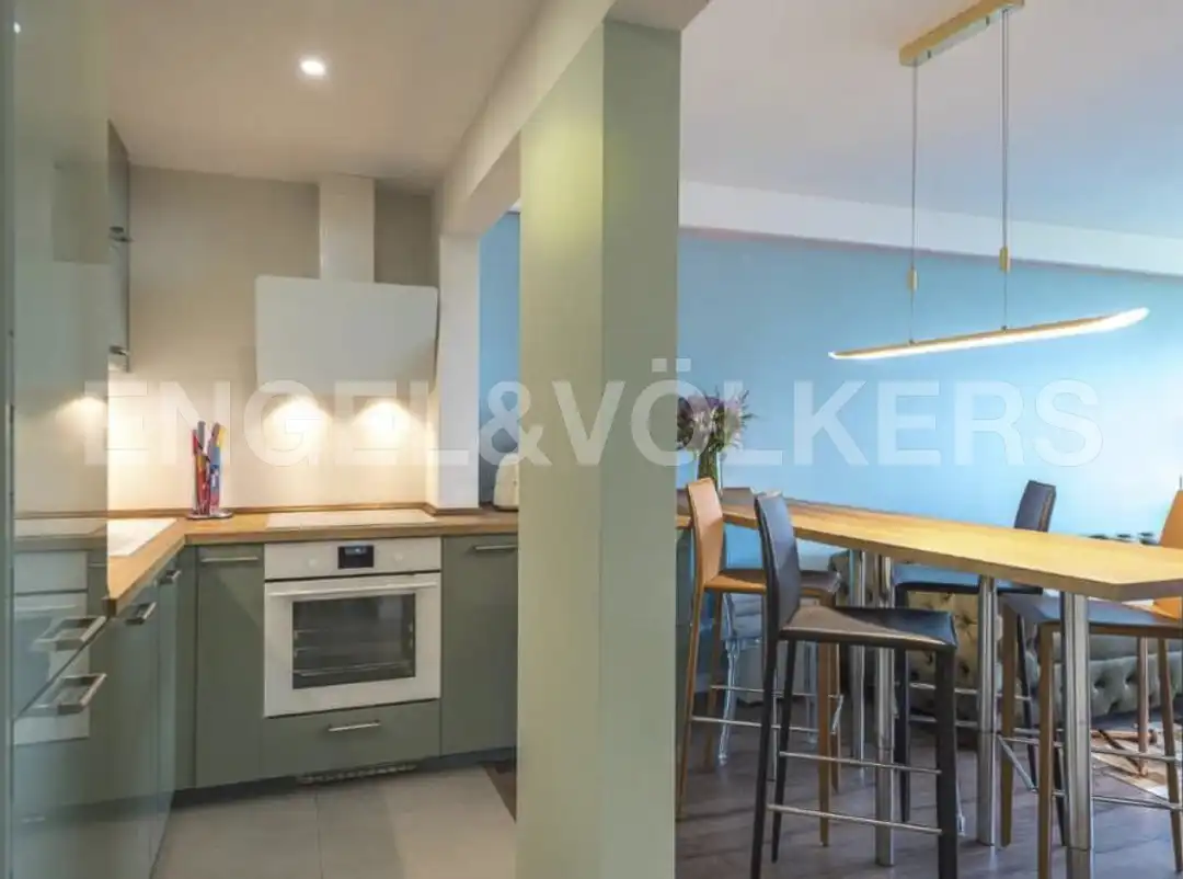 Kitchen of Flat for rent in Sitges  with Air Conditioner, Heating and Parquet flooring