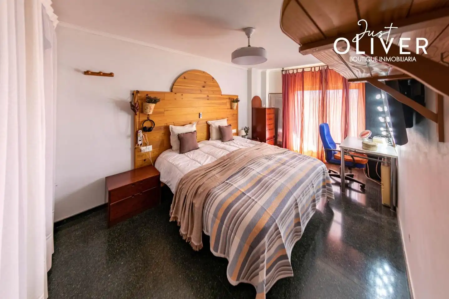 Schlafzimmer von Wohnung zum Verkauf in L'Espluga de Francolí mit Heizung, Terrasse und Abstellraum