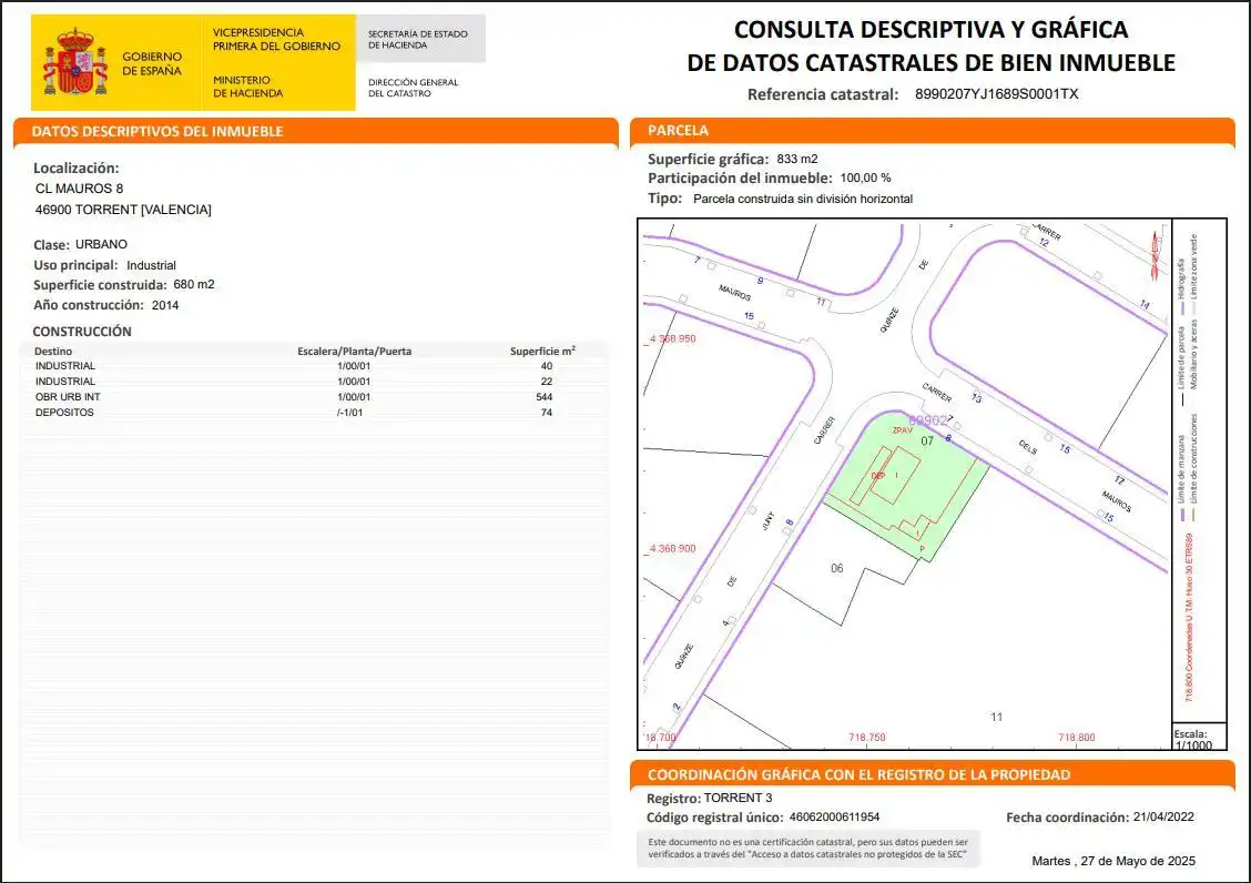Vista exterior de Residencial en venta en Torrent