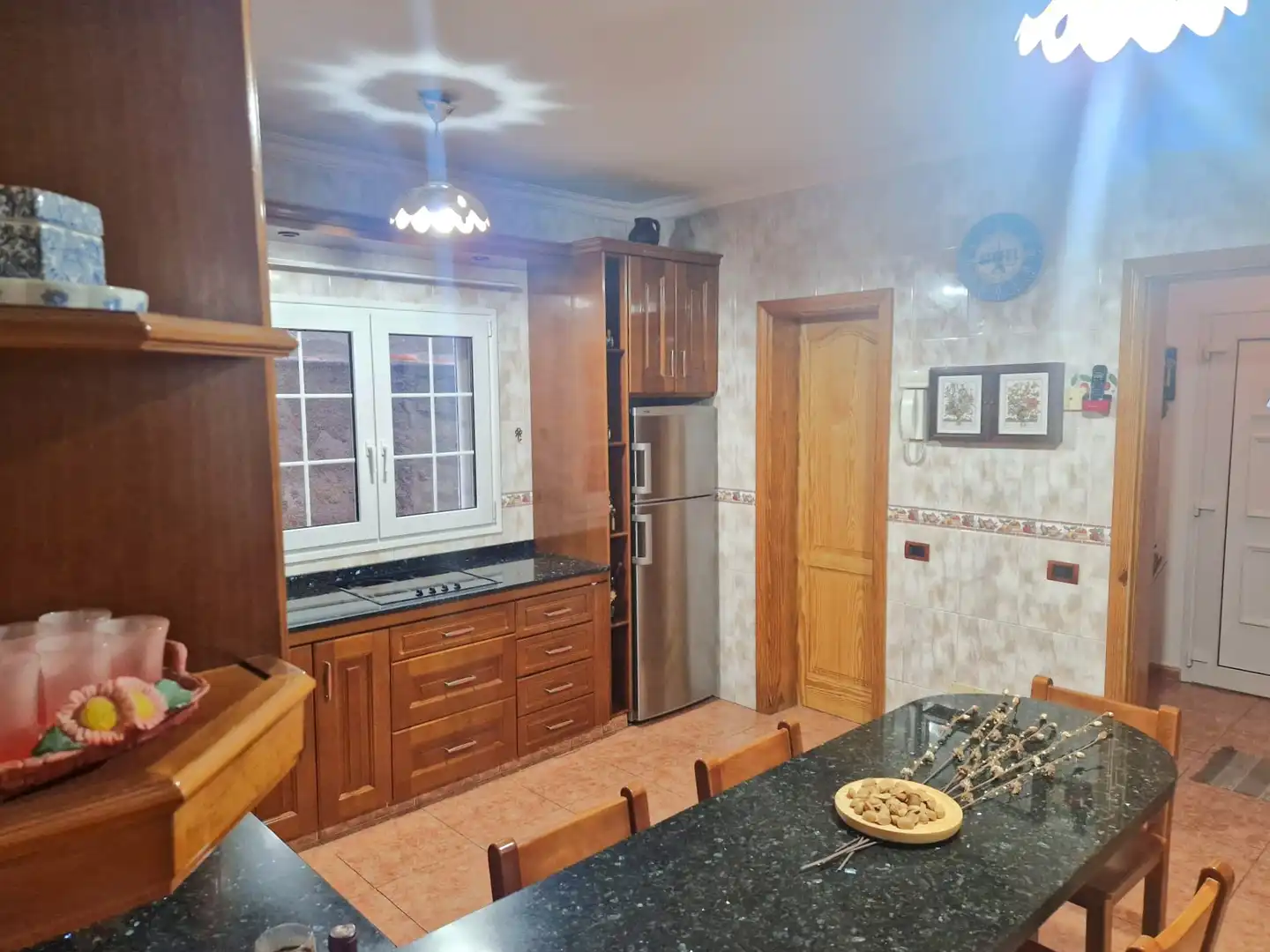 Cocina de Casa o chalet en venta en Vega de San Mateo con Jardín privado, Terraza y Internet