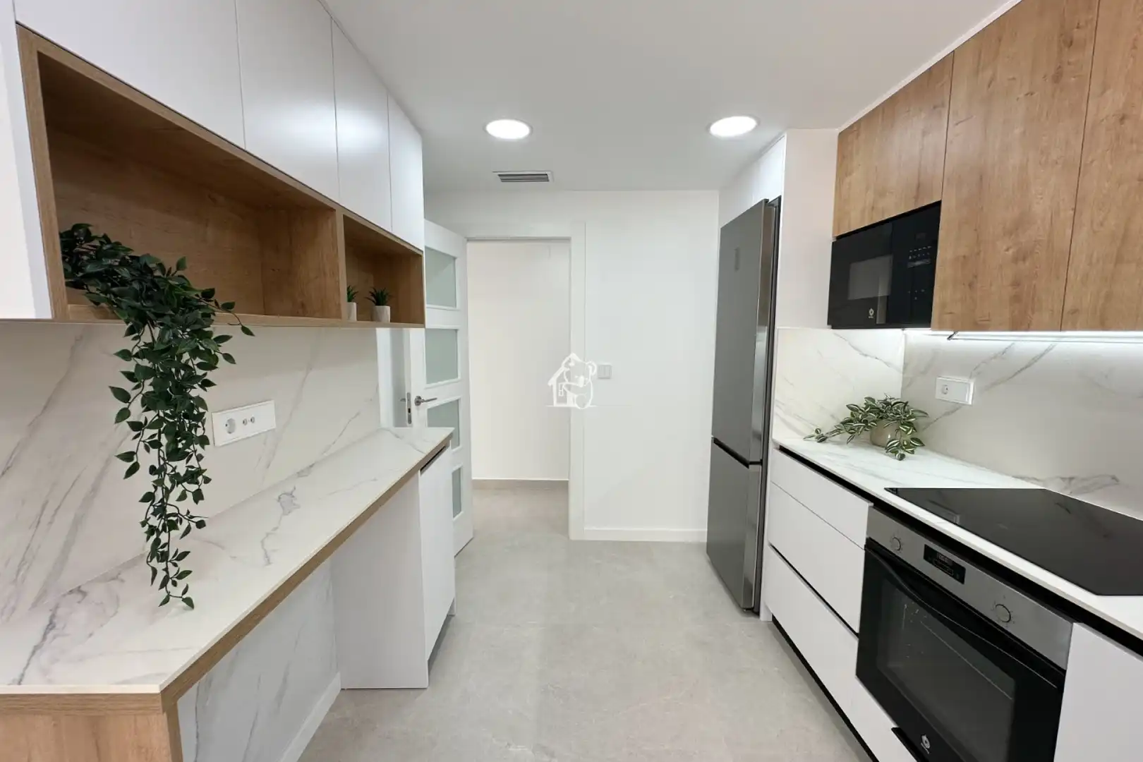 Cocina de Apartamento en venta en Benejúzar con Aire acondicionado, Terraza y Horno