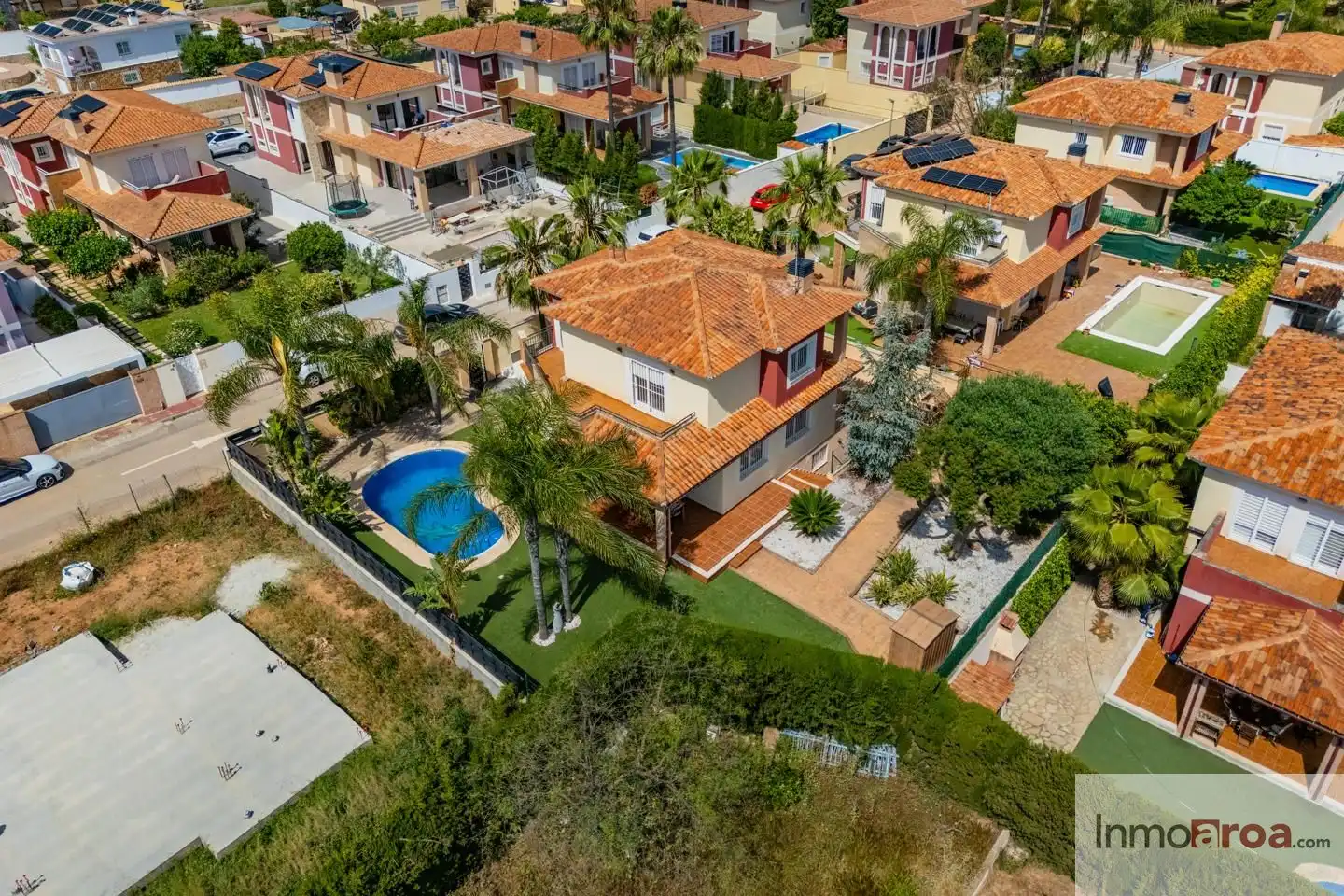 Vista exterior de Casa o chalet en venta en Bétera con Aire acondicionado, Calefacción y Terraza