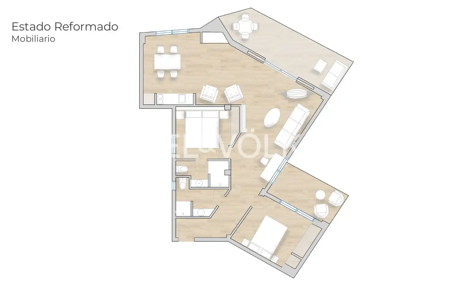 Flat for sale in Jávea / Xàbia  with Air Conditioner, Heating and Terrace