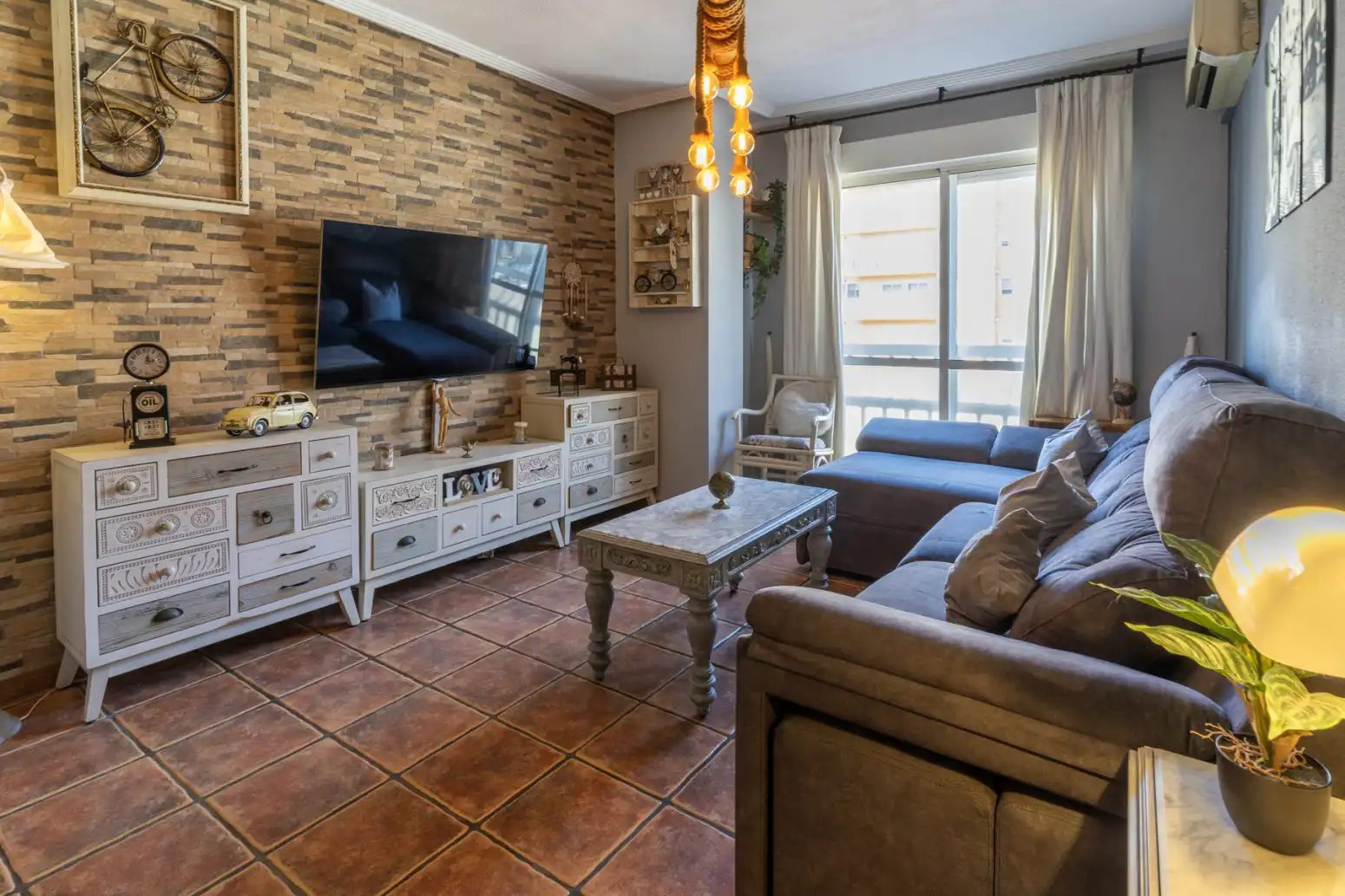 Sala de estar de Piso en venta en Molina de Segura con Aire acondicionado y Calefacción