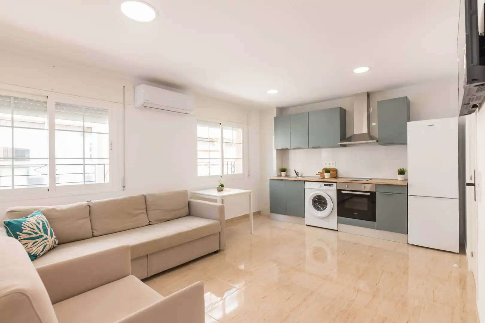 Sala de estar de Piso en venta en Murcia con Aire acondicionado, Calefacción y Trastero