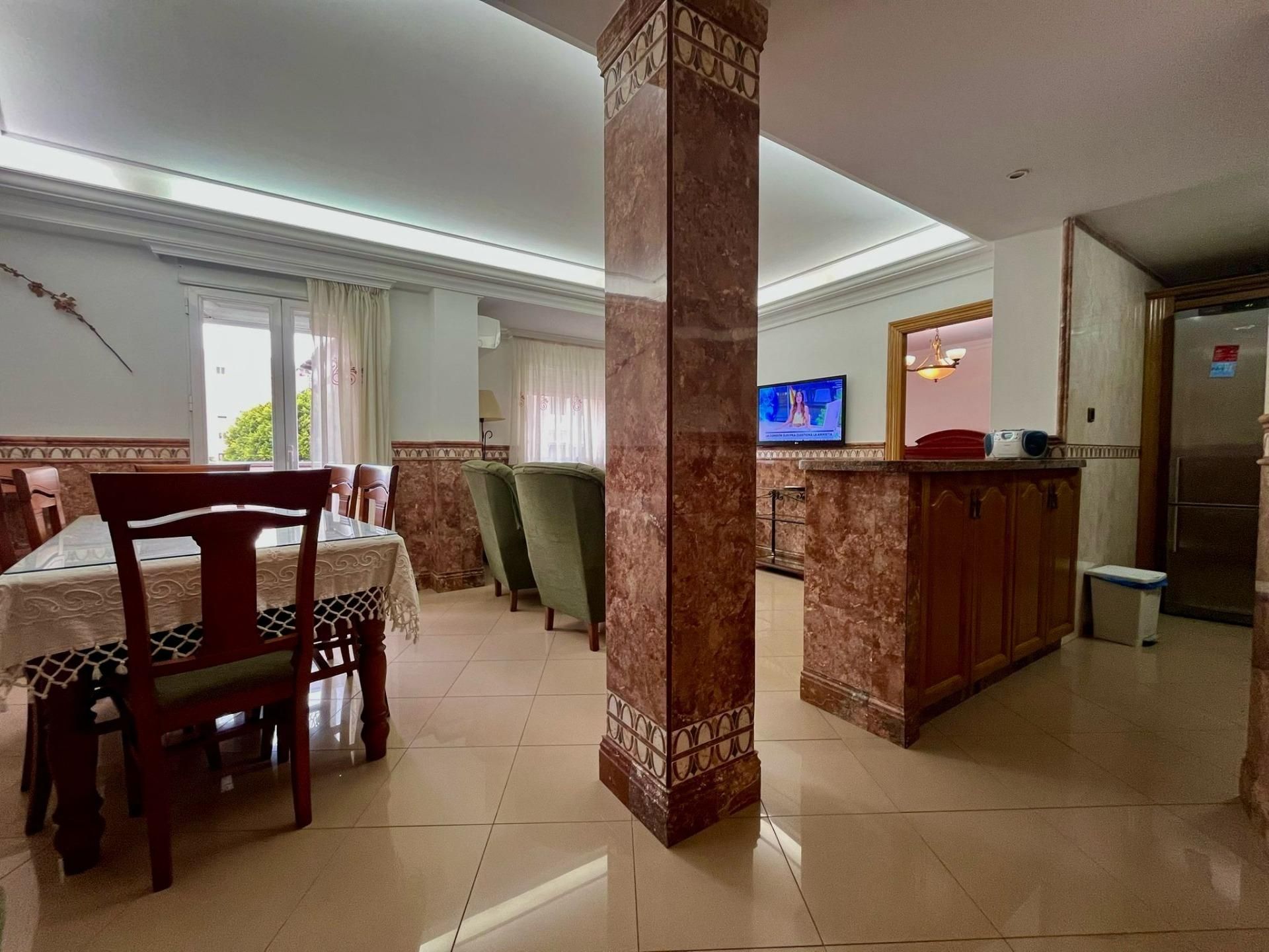 Dining room of Flat for sale in  Almería Capital  with Terrace