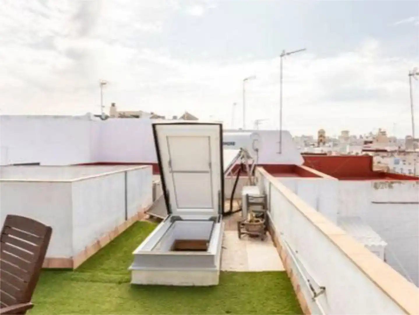 Terrassa de Pis en venda en  Cádiz Capital amb Aire condicionat i Terrassa