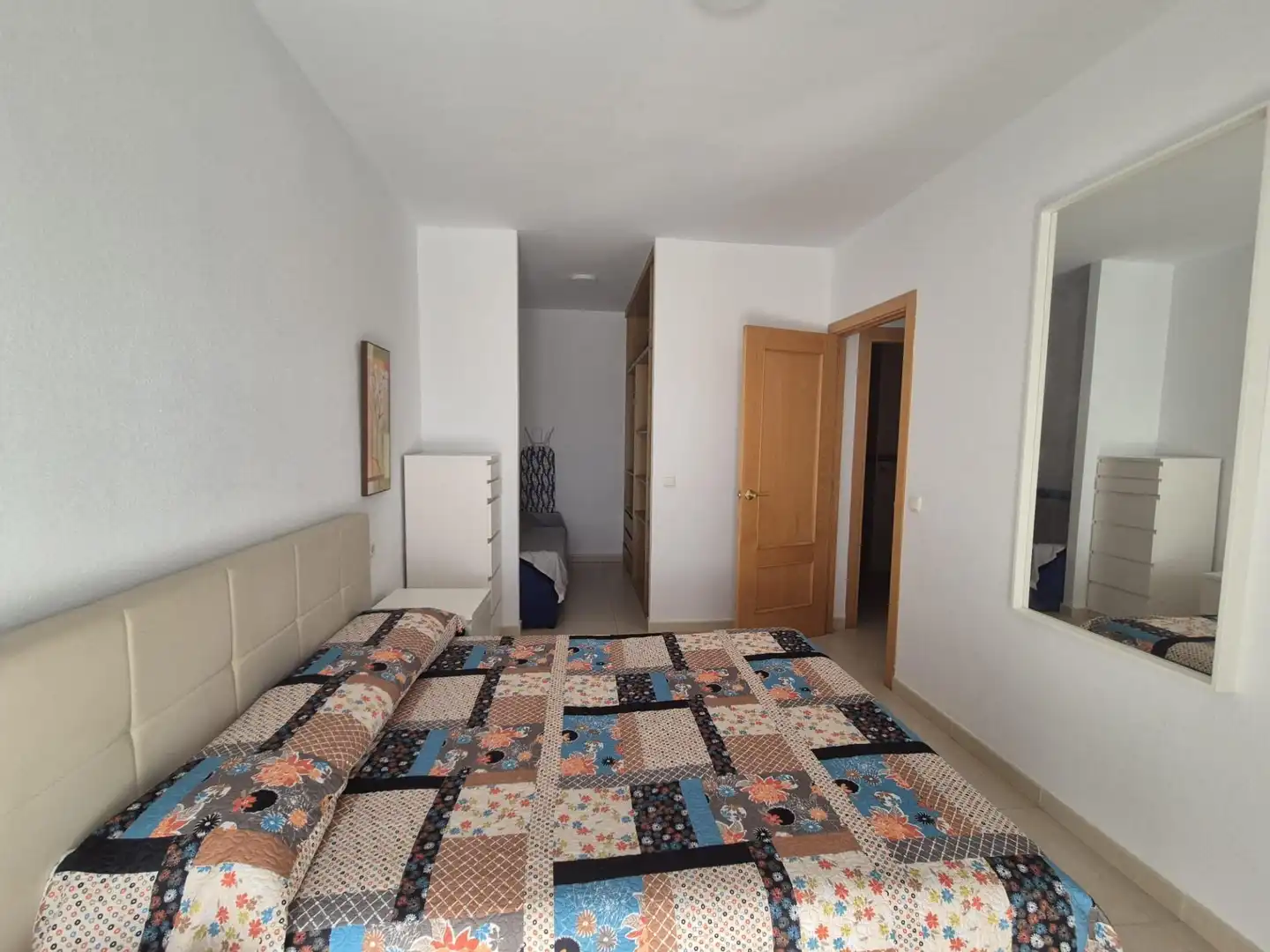 Dormitori de Apartament en venda en El Ejido amb Aire condicionat, Terrassa i Moblat