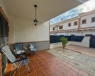 Terrassa de Casa o xalet de lloguer en San Miguel de Salinas amb Aire condicionat, Piscina i Moblat