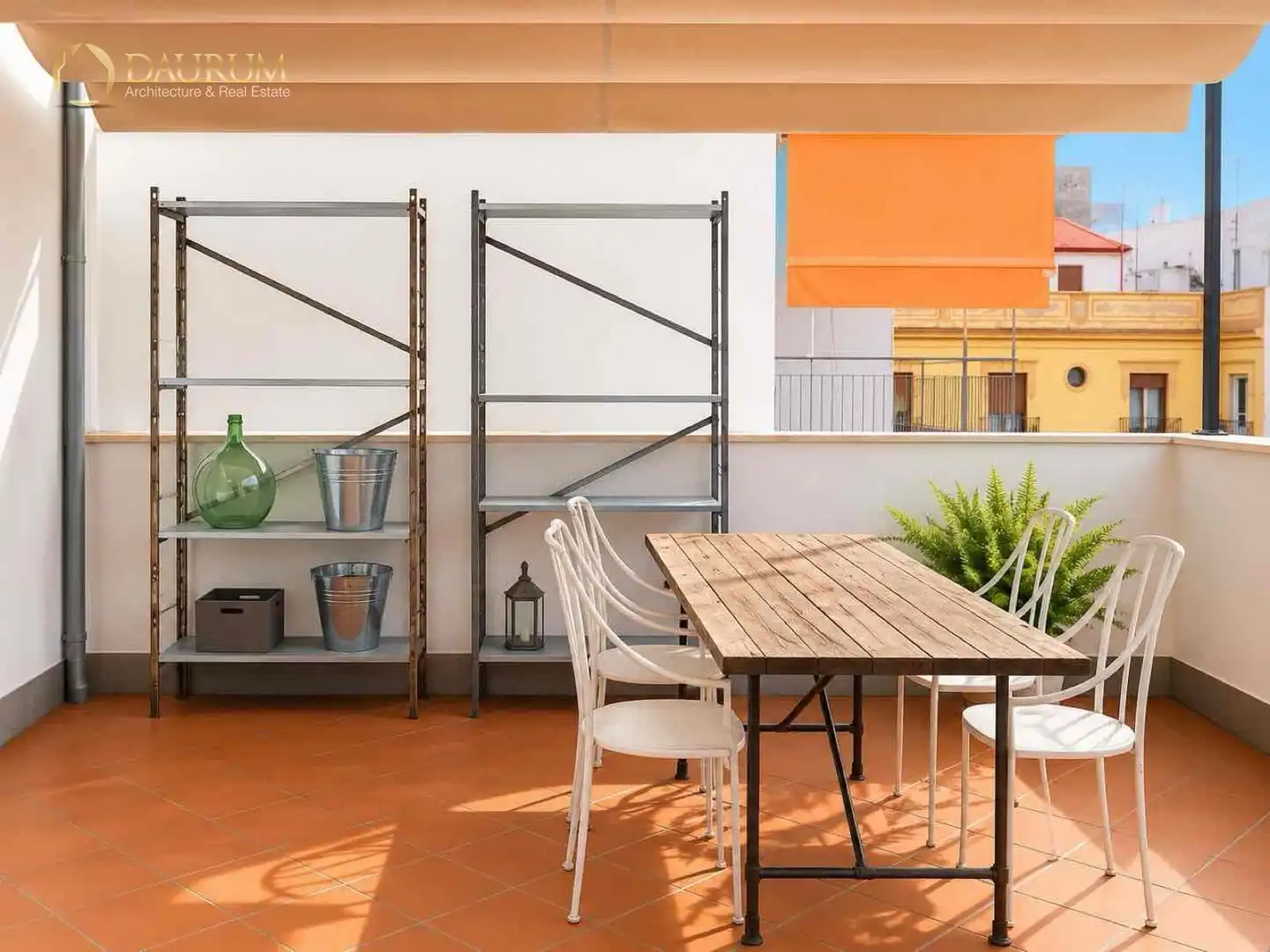 Terrasse von Dachboden zum Verkauf in Sevilla mit Klimaanlage und Terrasse
