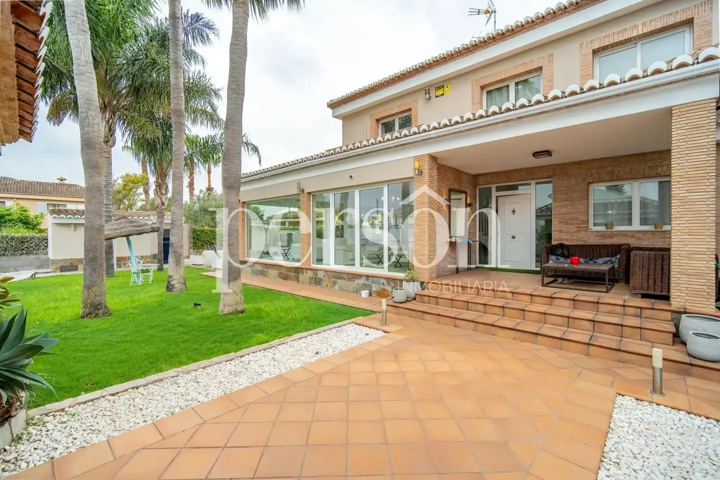 Exterior view of Houses for sale in Bétera  with Air Conditioner, Heating and Private garden
