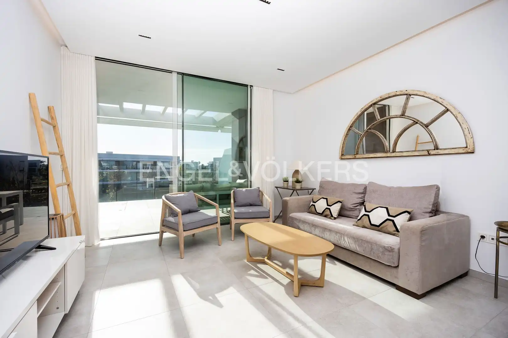 Living room of Attic for sale in Chipiona  with Air Conditioner, Heating and Terrace