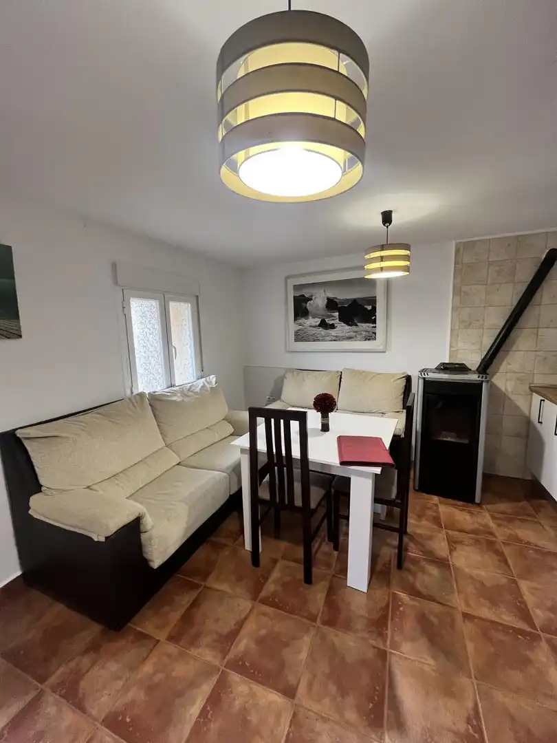 Sala d'estar de Finca rústica en venda en La Pesga , Cáceres