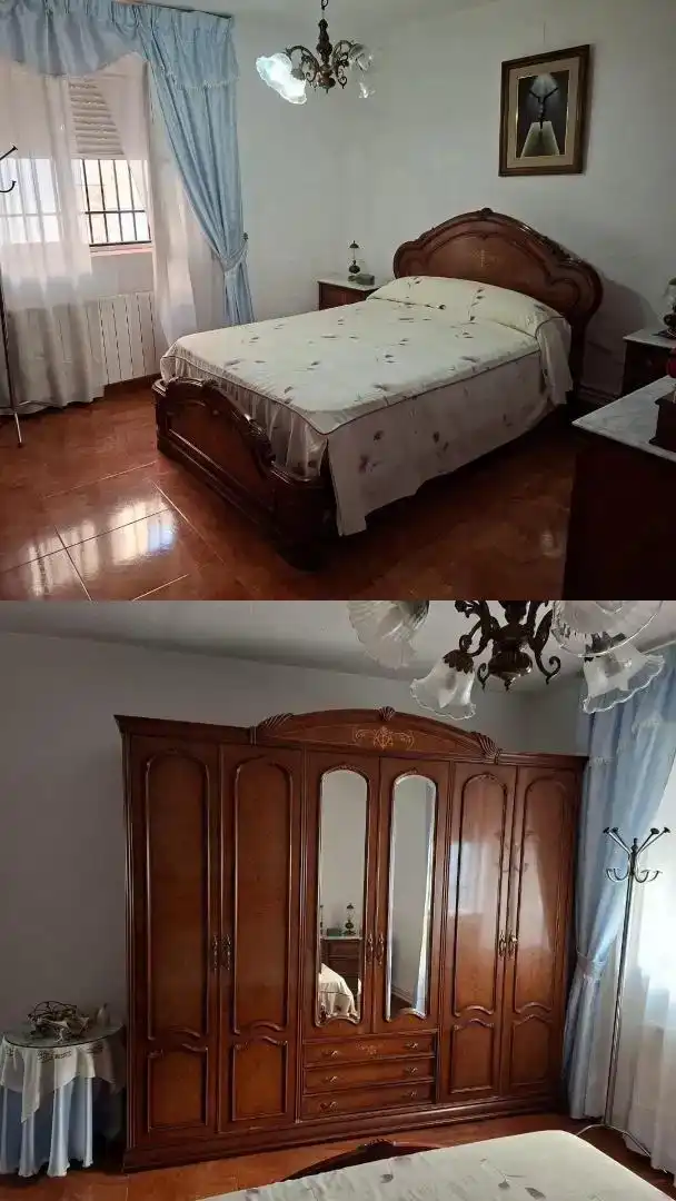 Habitación de Casa adosada en venta en Bonete con Amueblado, Horno y Lavadora