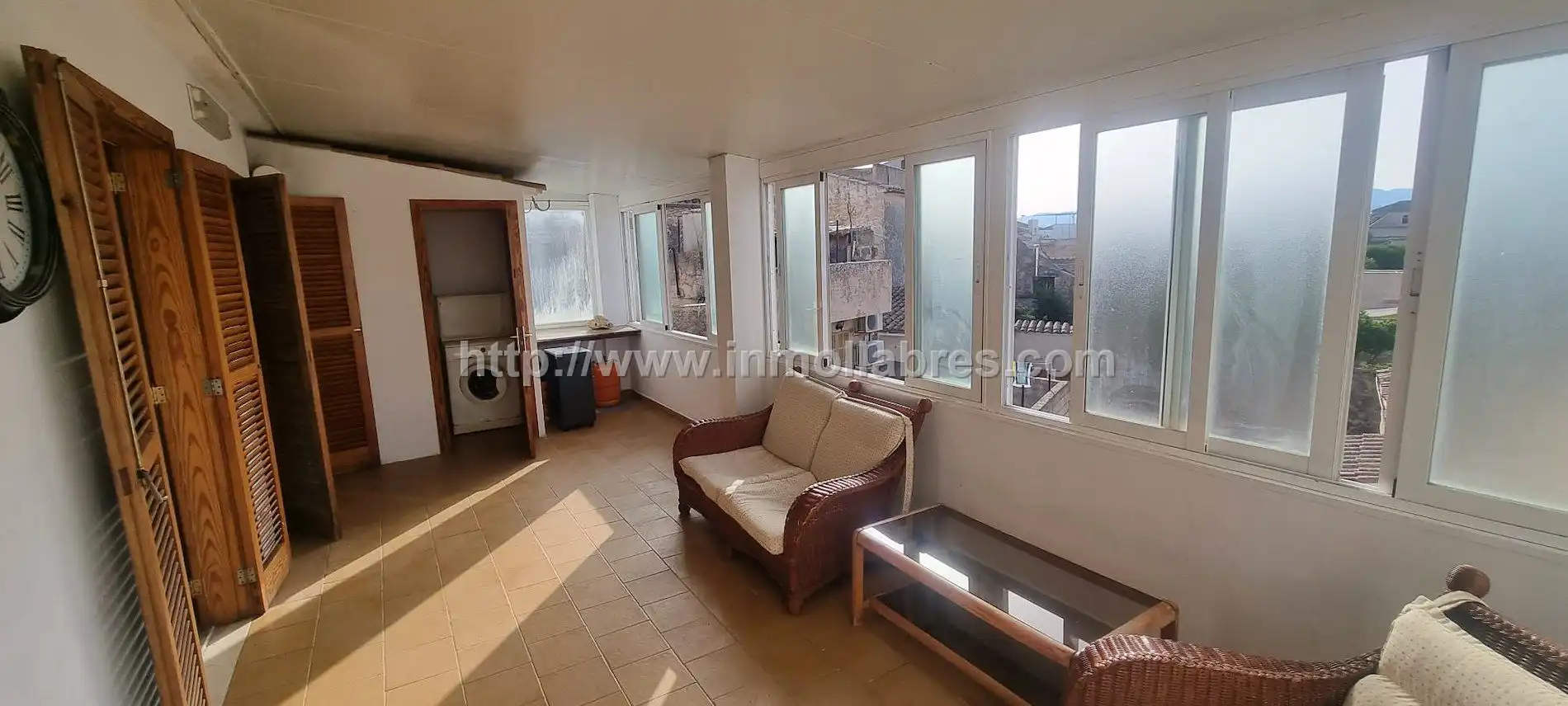 Balcony of Flat for rent in Costitx  with Air Conditioner, Terrace and Storage room