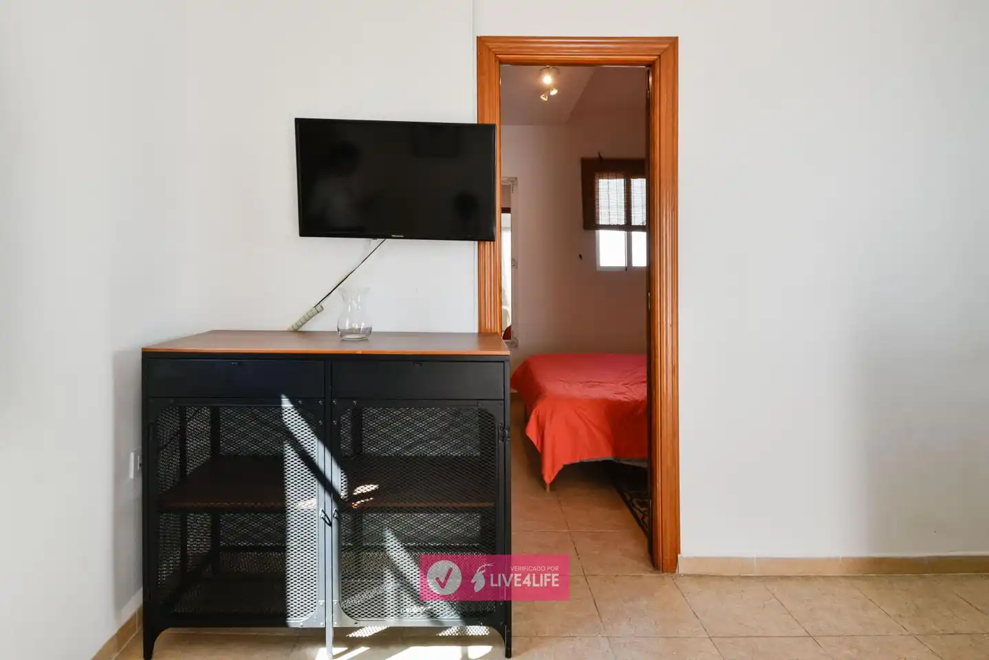 Sala de estar de Ático de alquiler en Sevilla con Aire acondicionado, Terraza y Amueblado