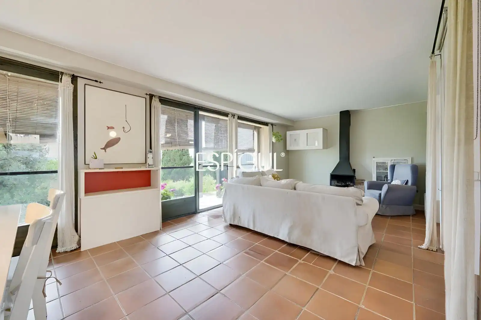 Sala de estar de Casa adosada en venta en Albons con Aire acondicionado, Calefacción y Jardín privado