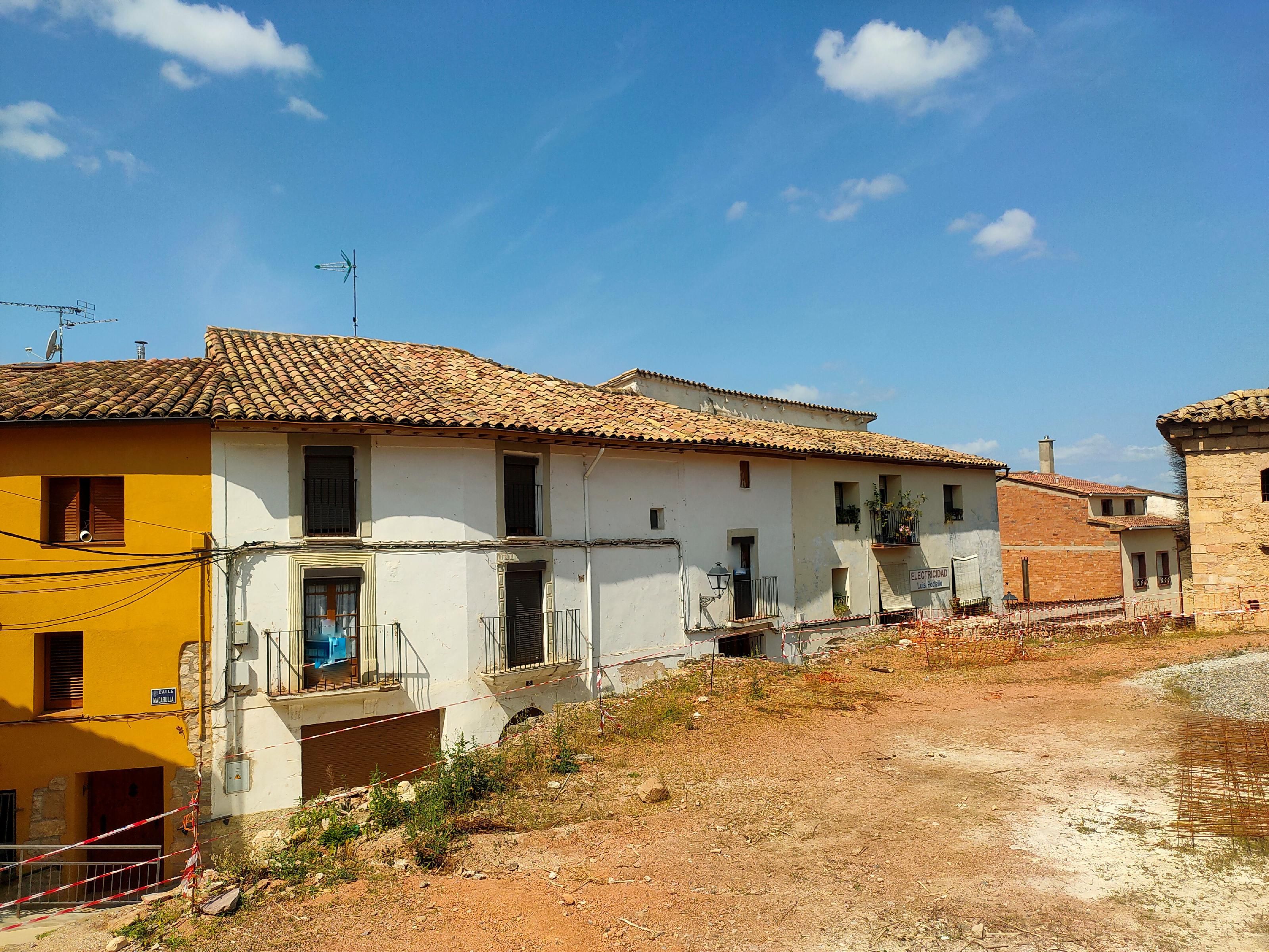 Vista exterior de Casa o xalet en venda en Benabarre amb Calefacció, Terrassa i Traster