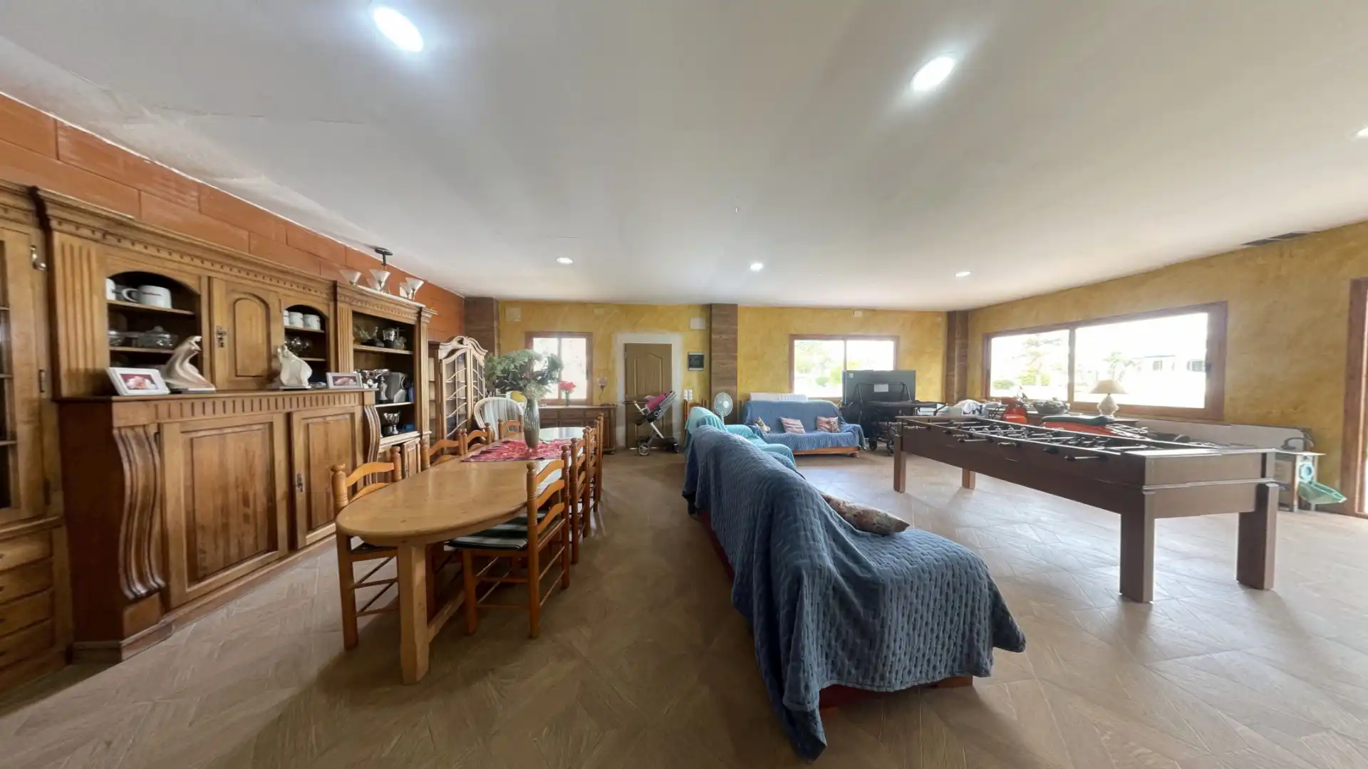 Dining room of Houses for sale in San Vicente del Raspeig / Sant Vicent del Raspeig  with Air Conditioner, Heating and Private garden