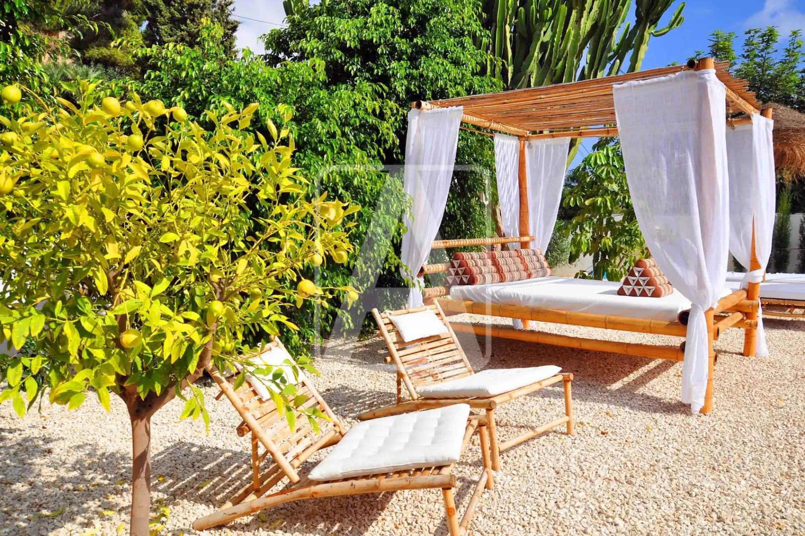 Terraza de Casa o chalet en venta en Benissa con Aire acondicionado, Calefacción y Jardín privado