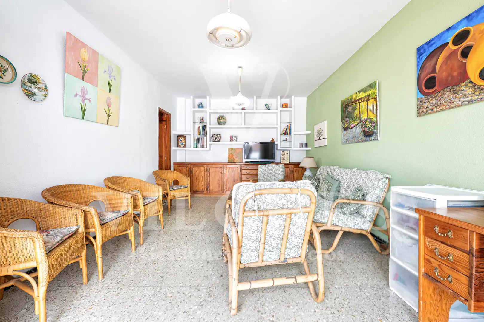 Sala d'estar de Pis en venda en Las Palmas de Gran Canaria amb Terrassa, Traster i Balcó