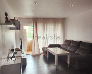 Living room of Flat for sale in Badalona  with Heating, Furnished and Balcony