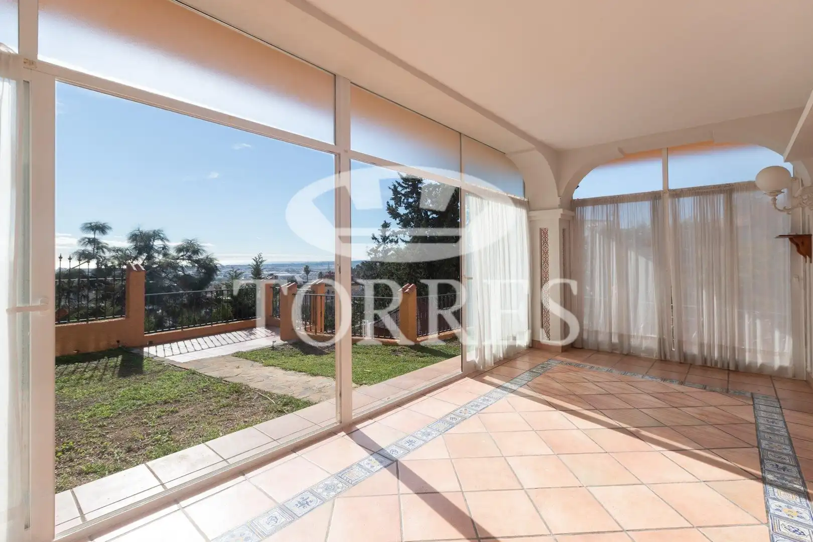 Jardín de Casa o chalet en venta en Málaga Capital con Aire acondicionado, Jardín privado y Terraza